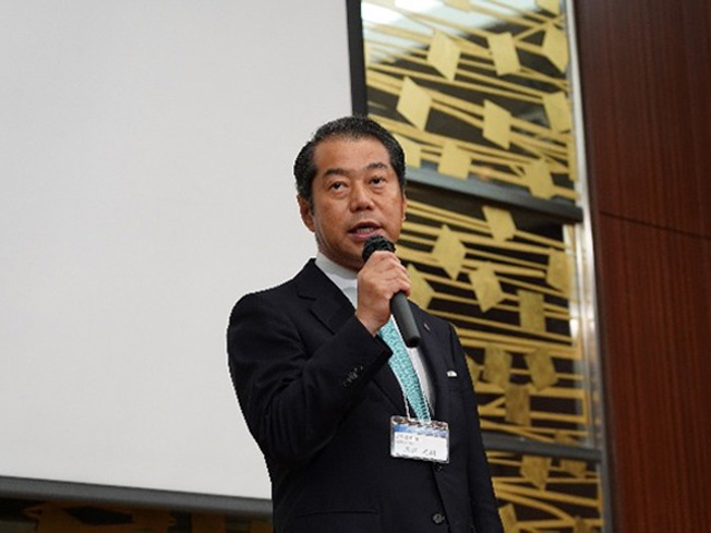 会長挨拶（澁谷氏）