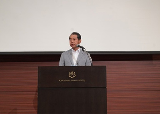 会長挨拶（澁谷氏）