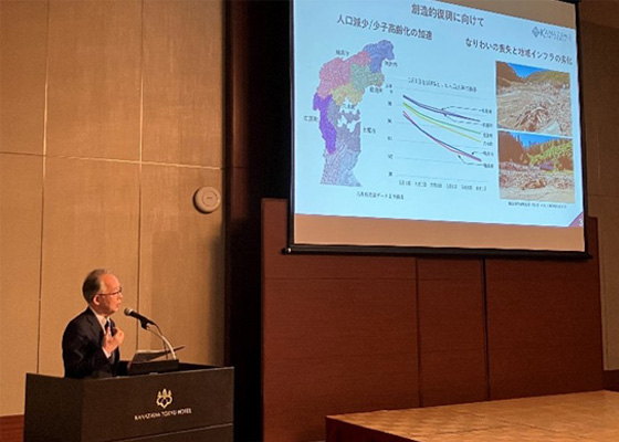 金沢大学における令和６年能登半島地震の対応 谷内江副学長